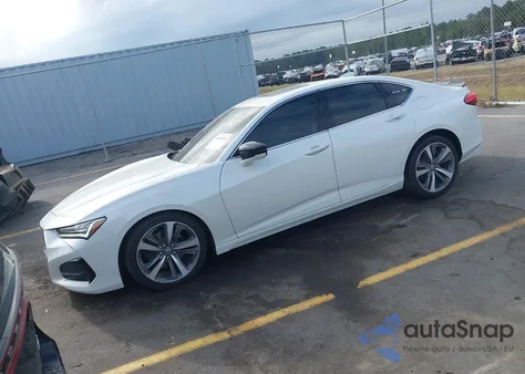 2021 Acura Tlx Advance из США, поврежденный, VIN 19UUB5F60MA003776
